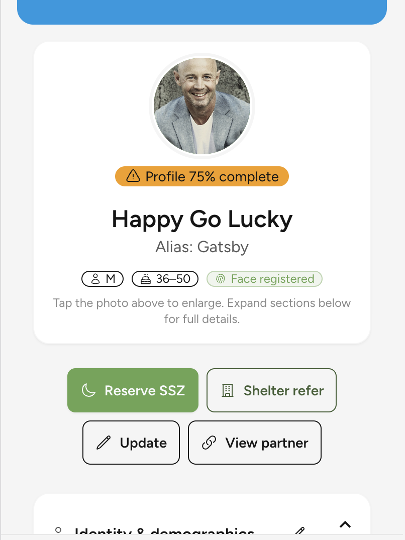 Reserve and referral actions